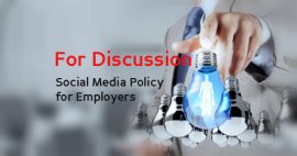 How to do a social media policy for HR image